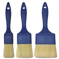 Natural Bristle  Super Blue Gelcoat Laminating Plastic Ferrule Brushes